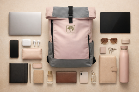 Rolltop Rucksack als Daily Organizer für Frauen im Job