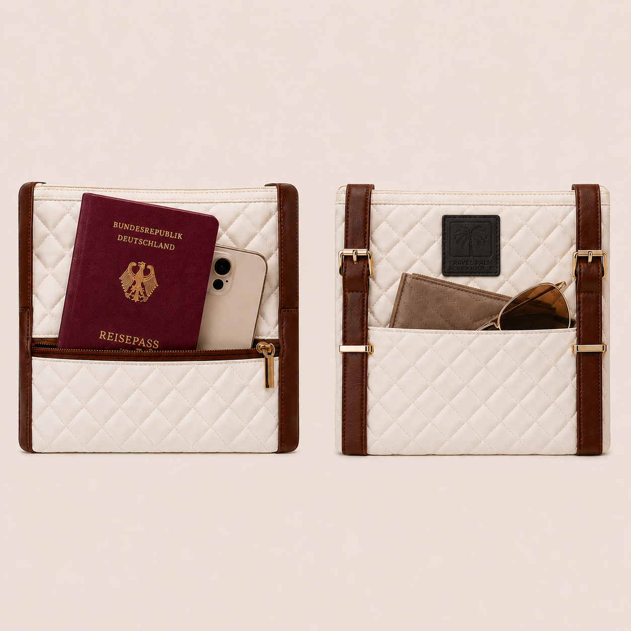 Cannes_Tote_Bag_Frontfach_und_Reissverschlussfach_fuer_Reisepass_Sonnenbrille_Portemonnaie_Smartphone