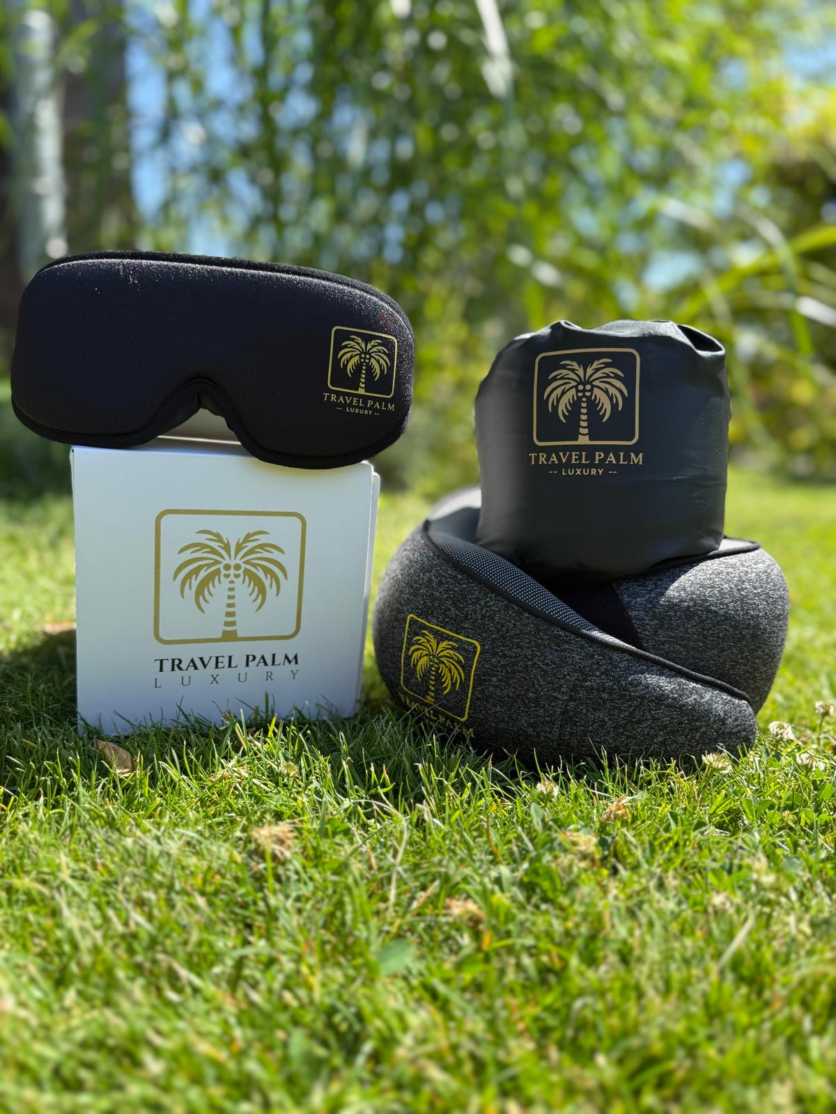 Reise Set Geschenk Frauen Luxury Box – Nackenkissen Schlafmaske