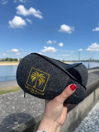 Nackenkissen Reise Flugzeug Damen – Côte d'Azur Travel Palm