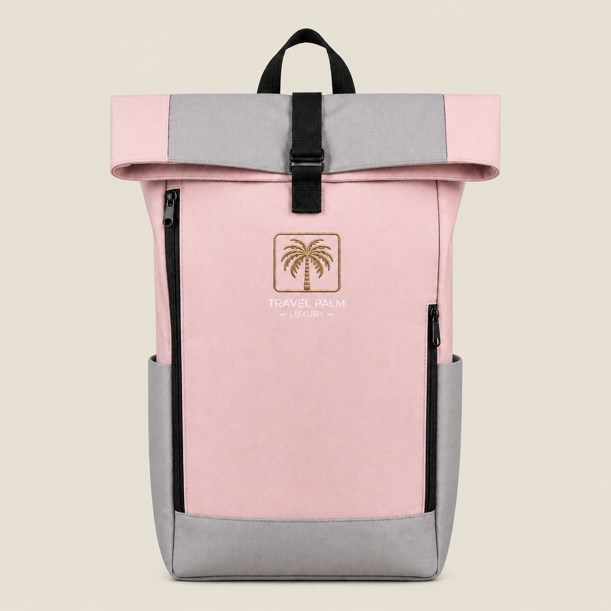 Rucksack Le Monaco Soft Rose Frontansicht