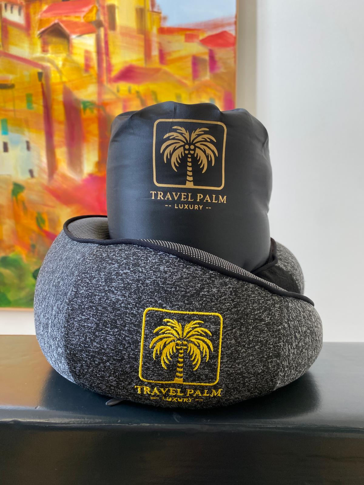 Reise-Nackenkissen grau Damen – komfortables Nackenkissen Büro